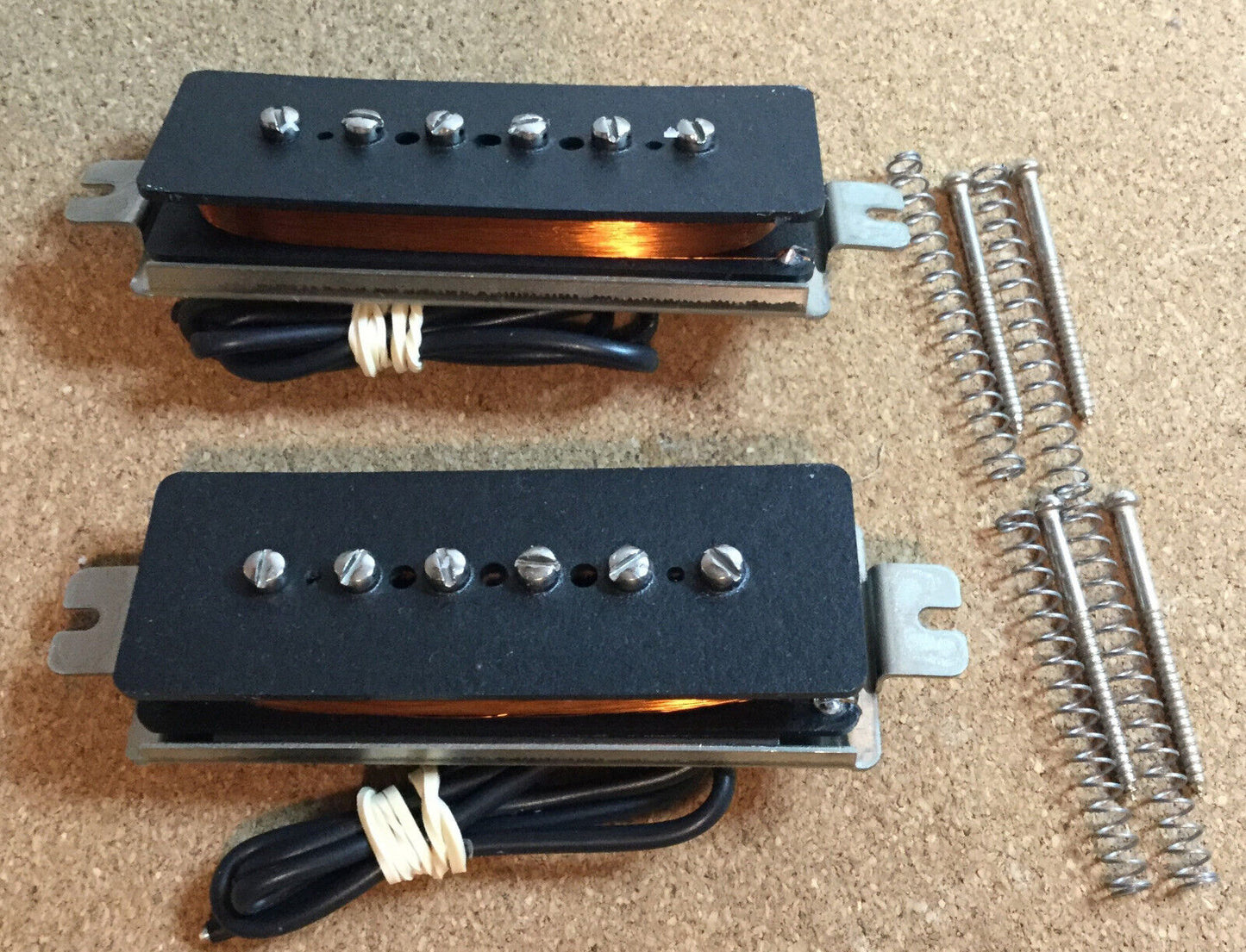 Handwound 50's Gibson Style P90 Dog Ear Alnico III Pickup Set
