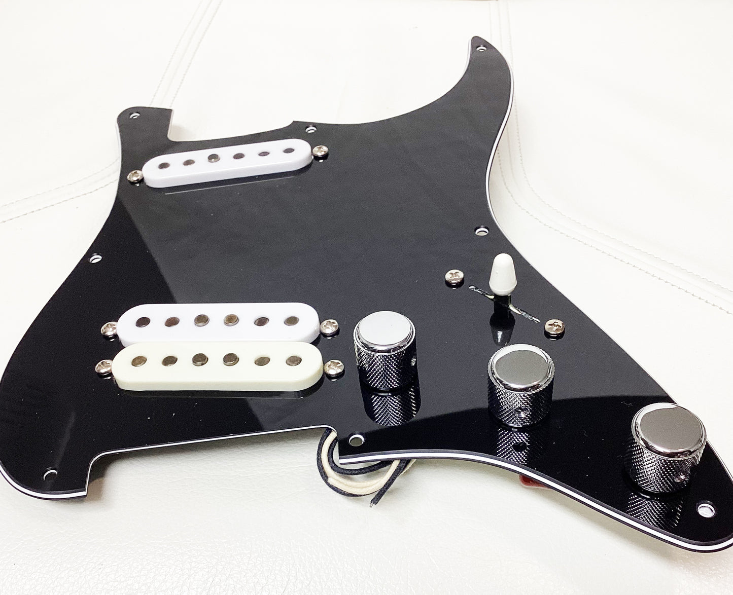 Robbie Robertson Last Waltz Stratocaster Loaded Pickguard Hand Wound & Wired 8 Hole
