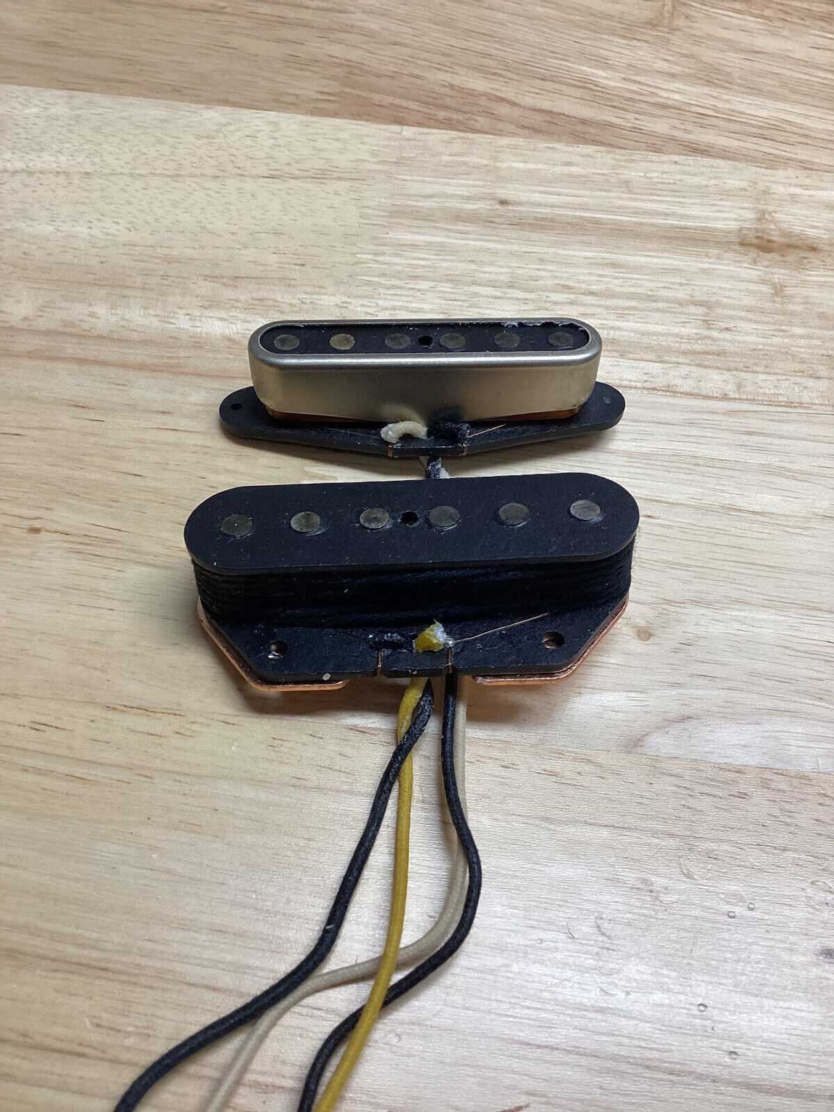Telecaster Fender Hand Wound 50's Tonecaster Pickups by Migas Touch Alnico 2 Wax Potted