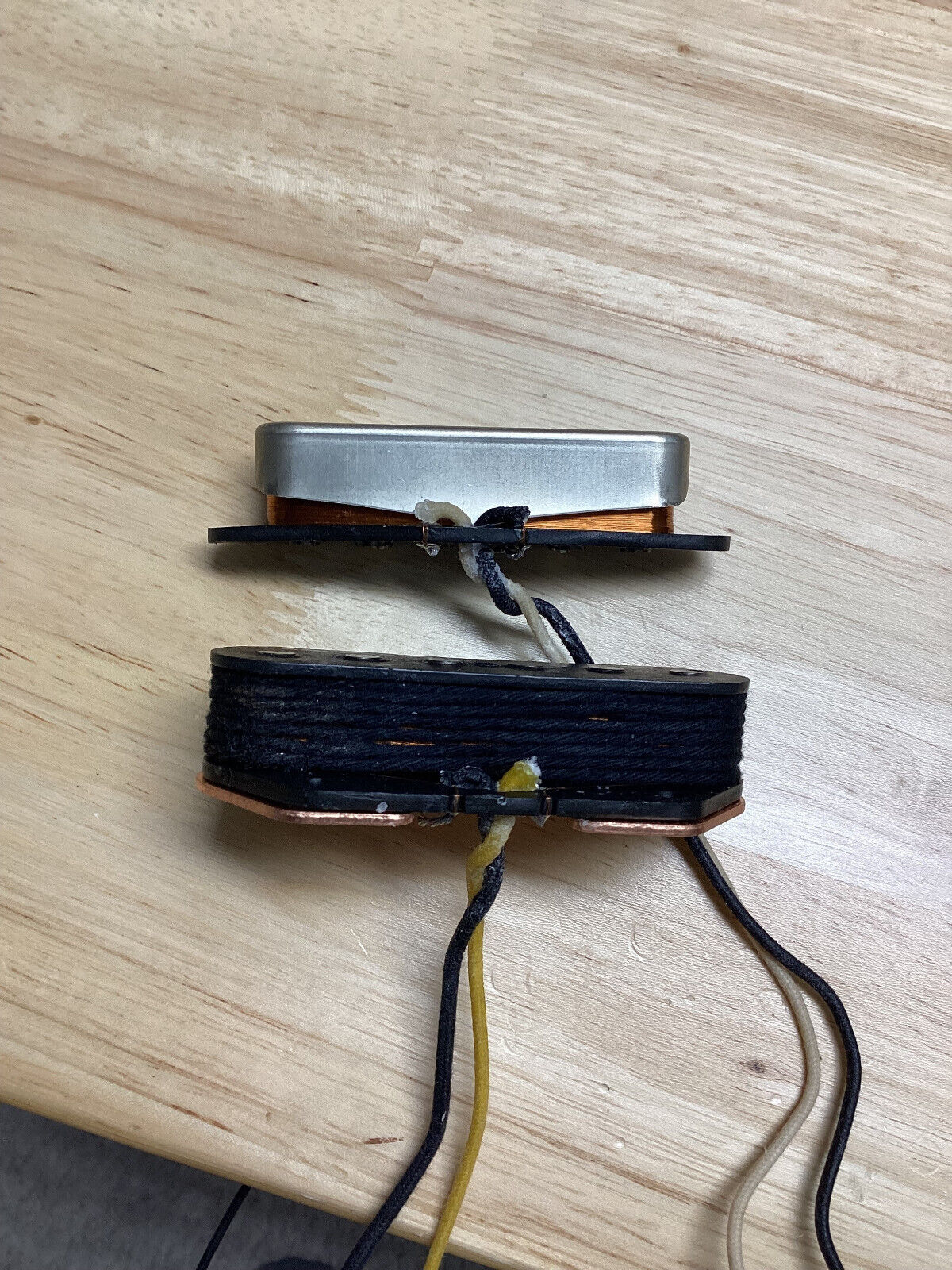 Telecaster Fender Hand Wound 50's Tonecaster Pickups by Migas Touch Alnico 2 Wax Potted