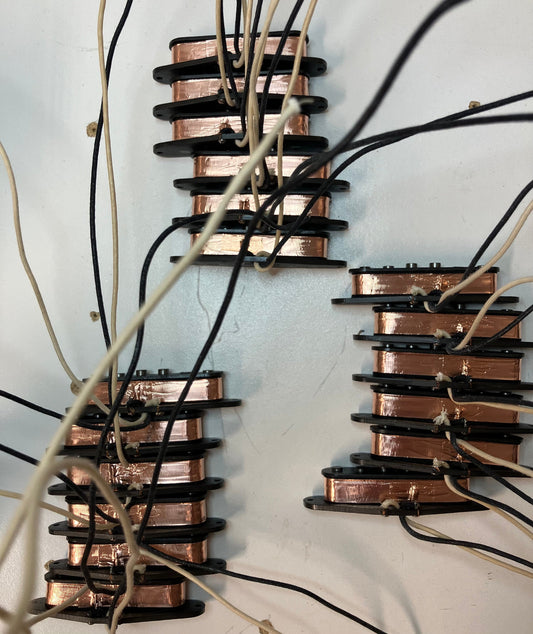 Built several sets of 59 SRV Stratocaster Pickups