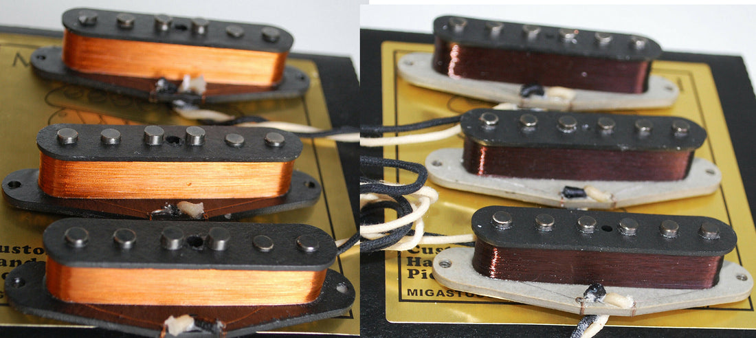 1969 Stratocaster 69 Custom Hand Wound Pickups by Migas Touch pickups