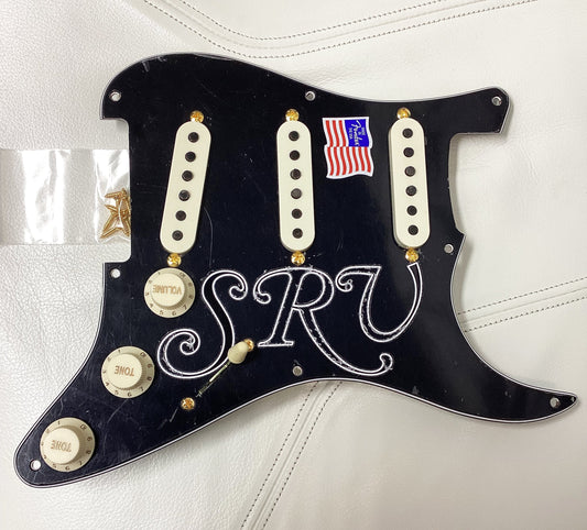 USA Fender SRV Custom Shop Strat LOADED PICKGUARD Josefina Texas Special Pickups