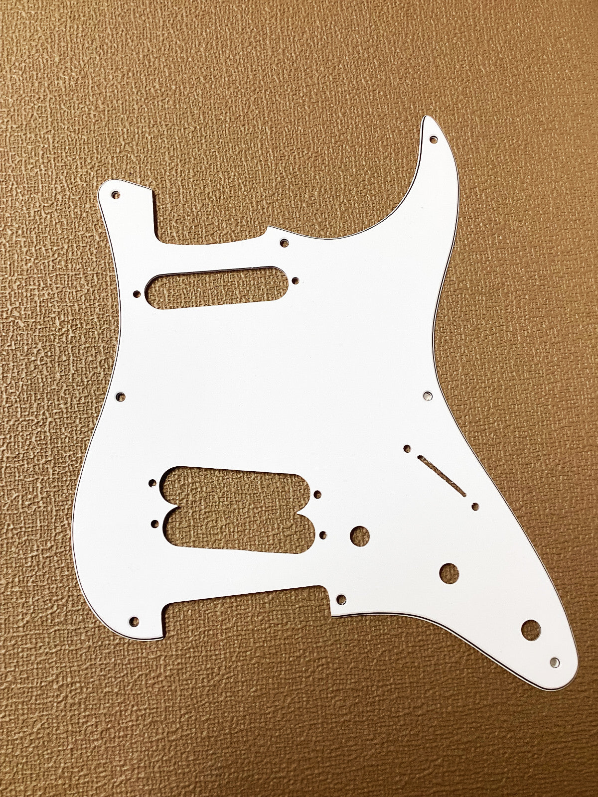 Robbie Robertson 8 or 11 Hole White or Black Fender Stratocaster 3 ply Pickguard made in USA