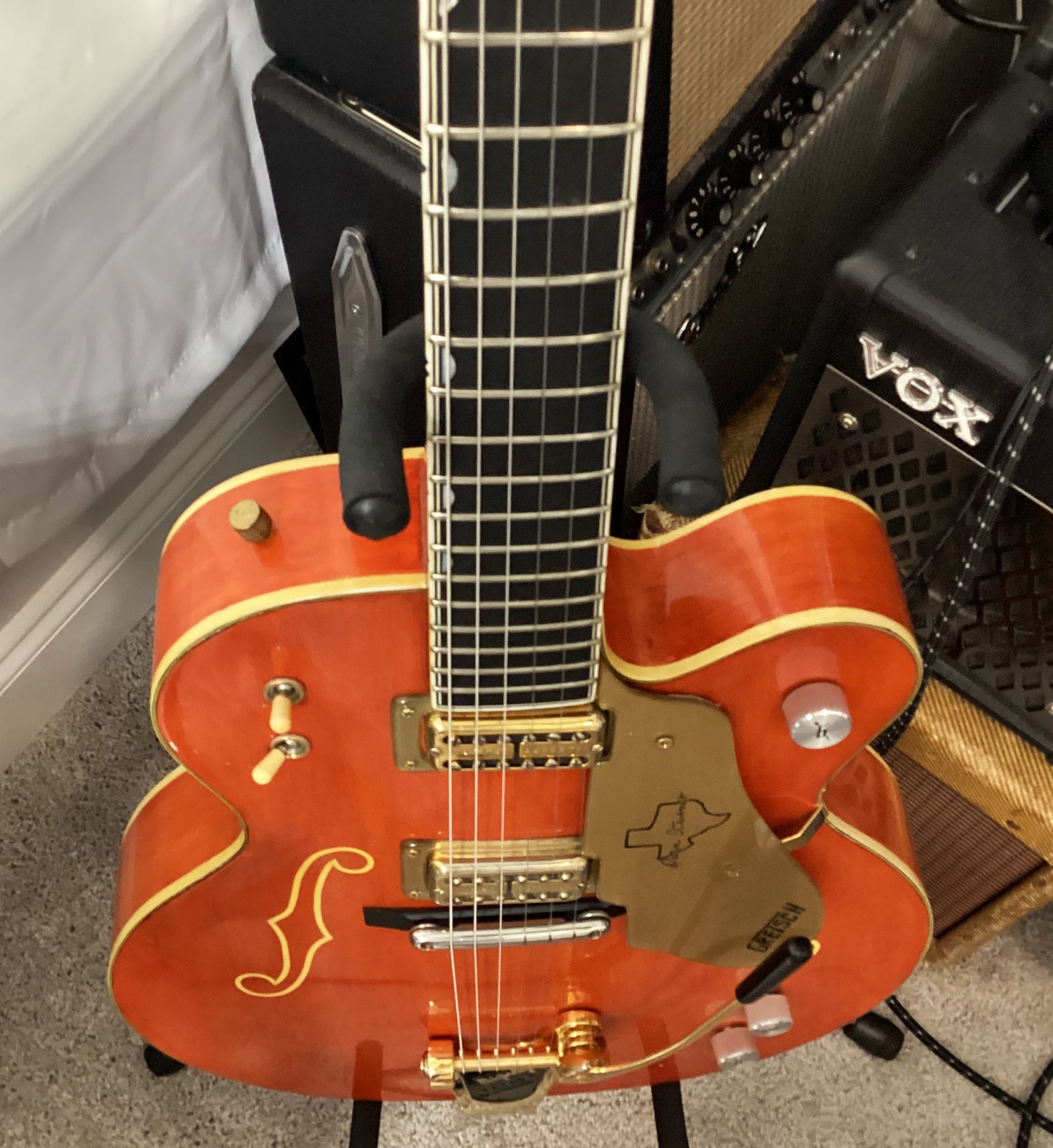 Gretsch Dean Turner Prototype 1978 Orange Chet Atkins Country Gentleman
