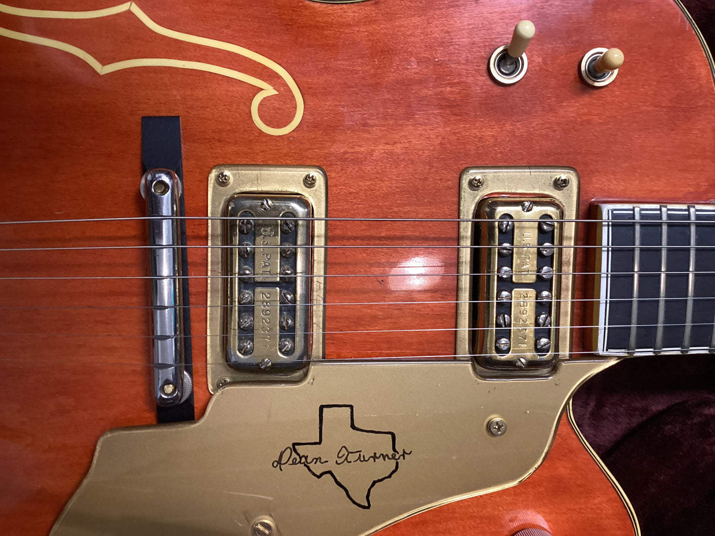 Gretsch Dean Turner Prototype 1978 Orange Chet Atkins Country Gentleman