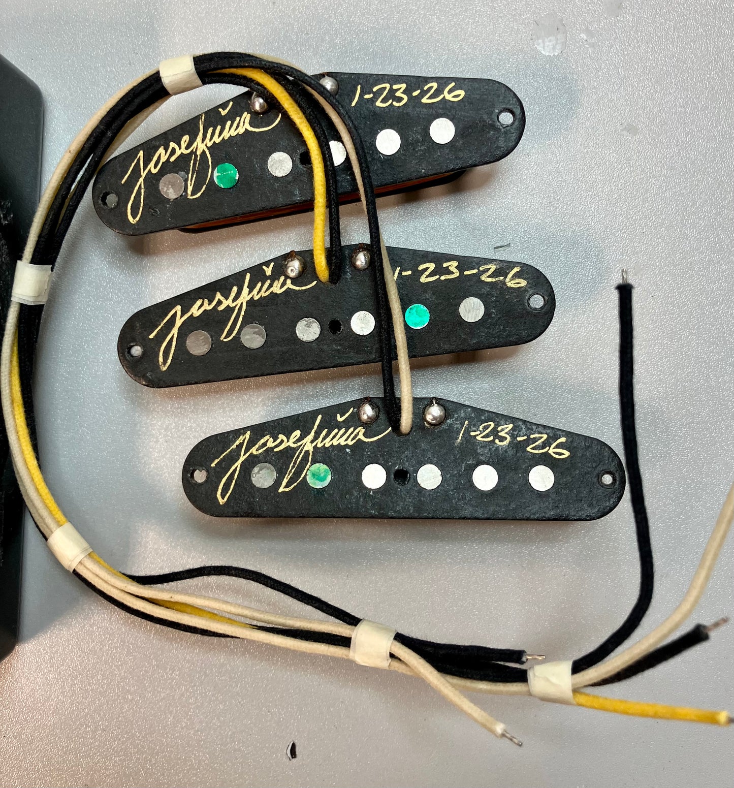 Josefina Fender Stratocaster Pickups 2026 Fat 60's Hand Wound With COA