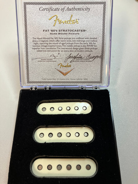 Josefina Fender Stratocaster Pickups 2026 Fat 60's Hand Wound With COA