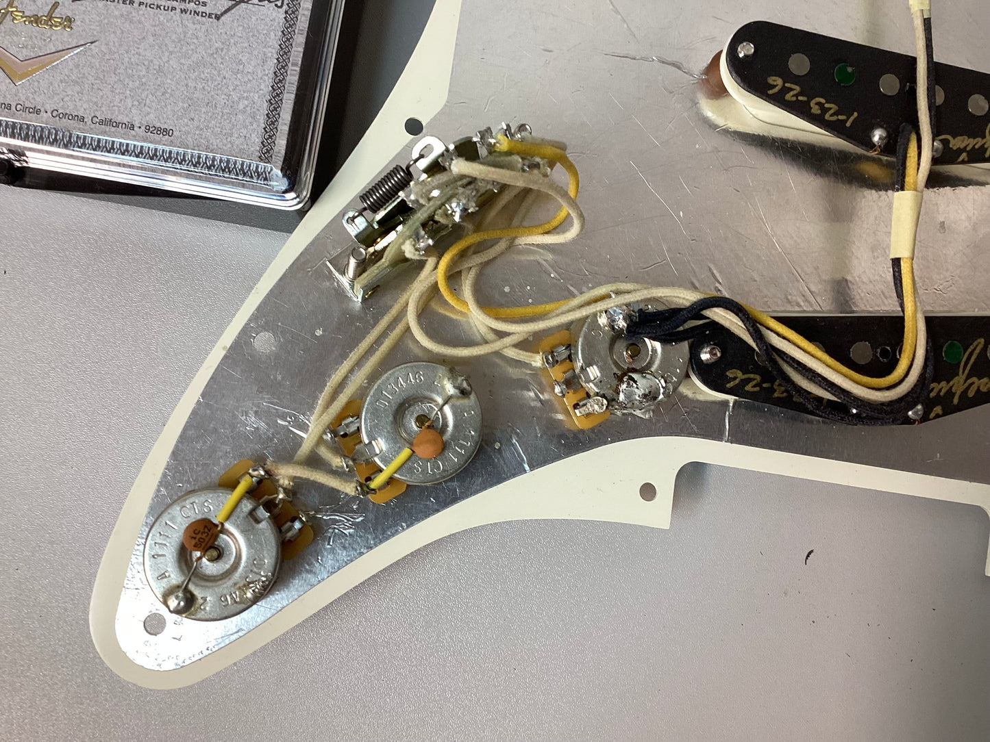 Josefina Fender Stratocaster Loaded Pickguard 2026 Fat 60's Hand Wound With COA