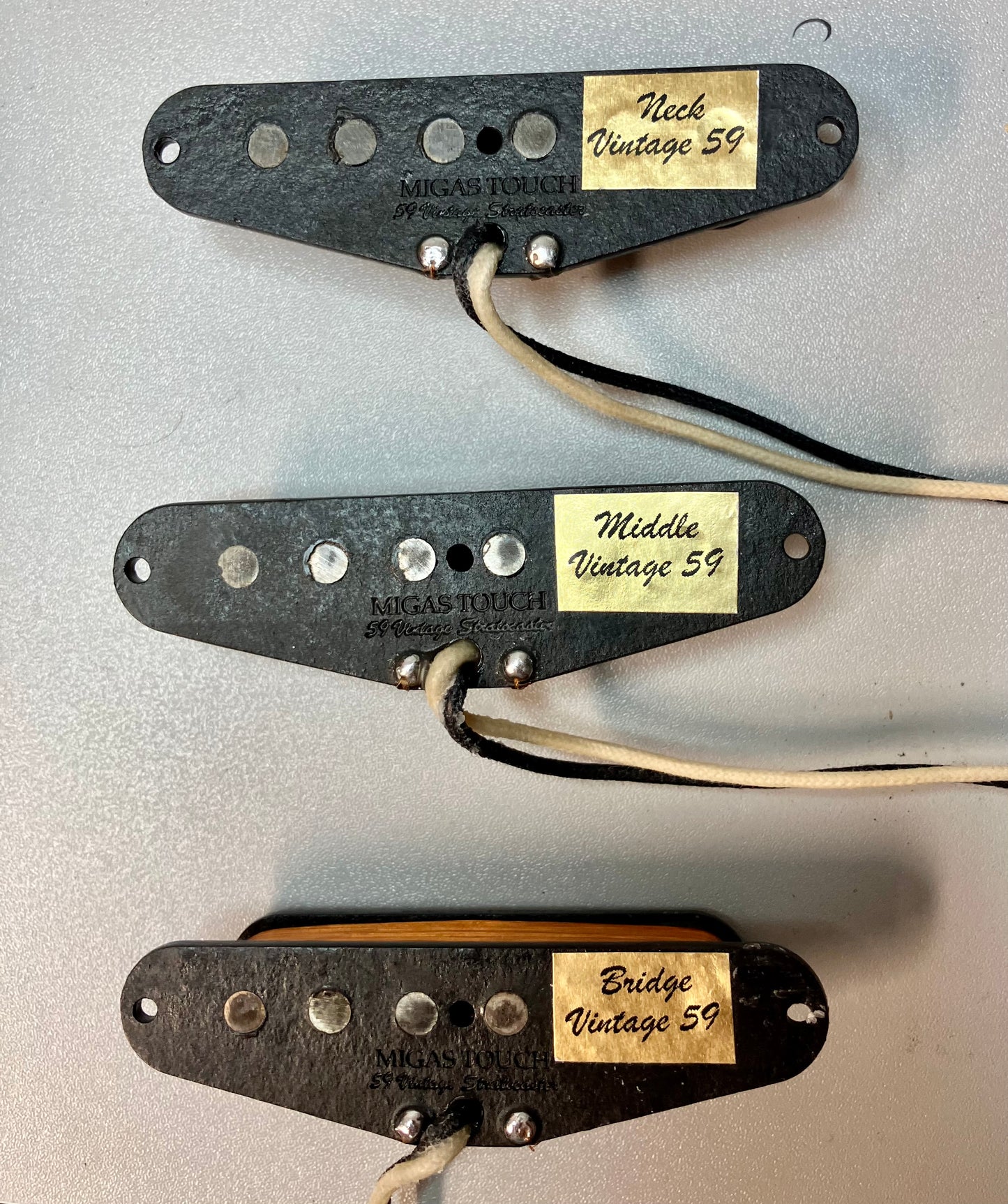 Vintage Classics Stratocaster '59 Alnico V Pickup Set Wax Potted