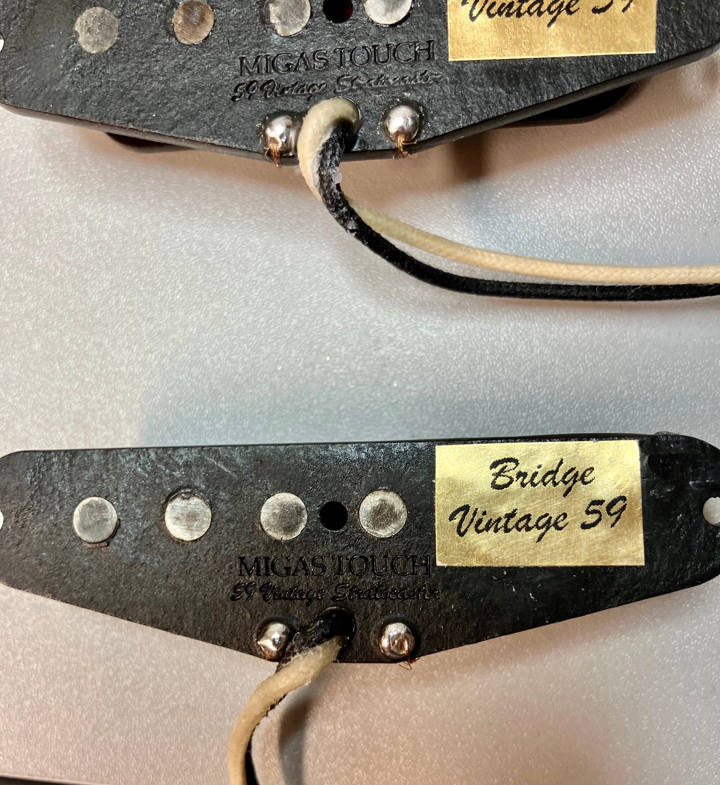 Vintage Classics Stratocaster '59 Alnico V Pickup Set Wax Potted
