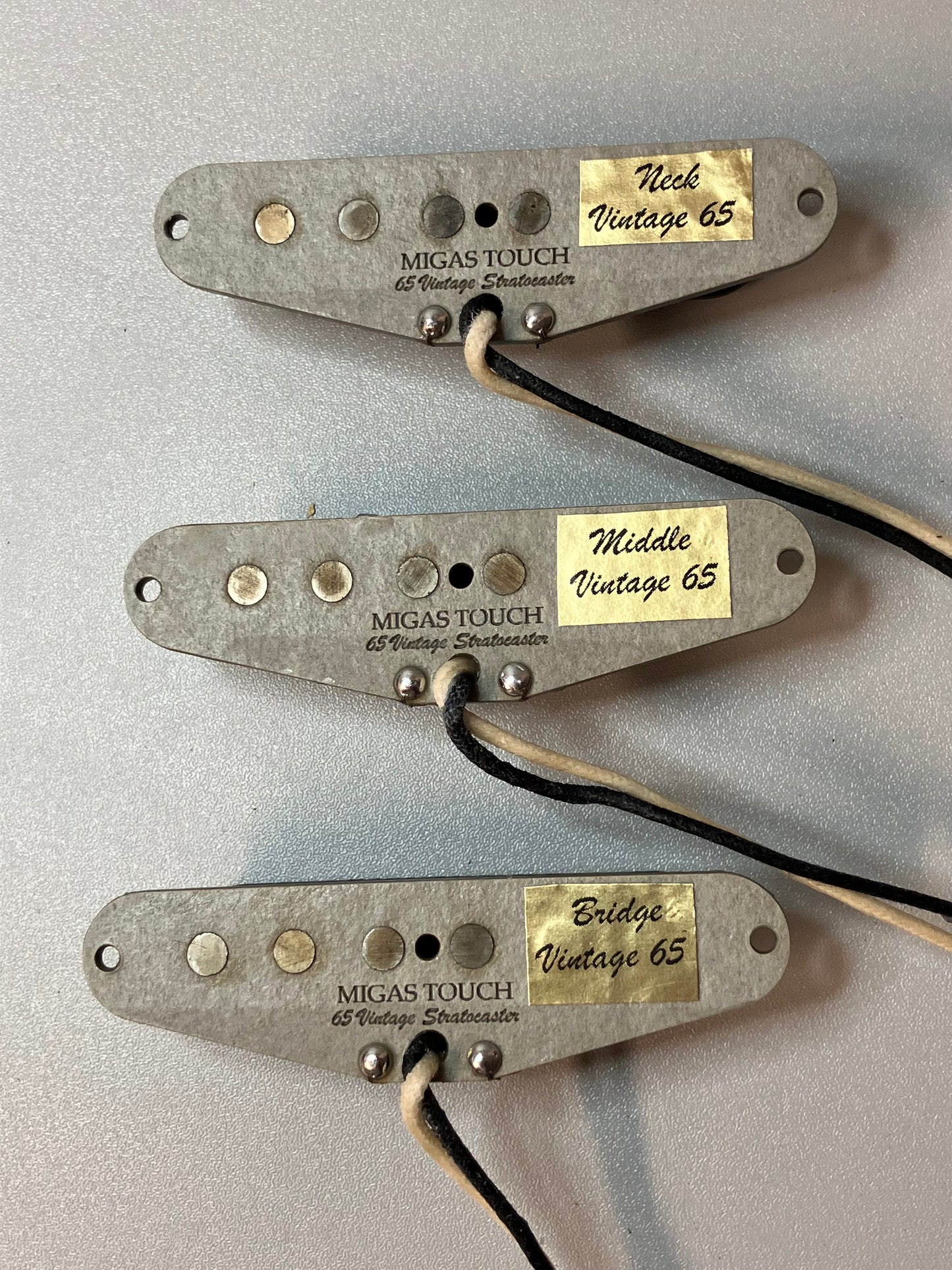 Vintage Classics Collection Stratocaster Special '65 Alnico V Pickup Set Lacquer Potted
