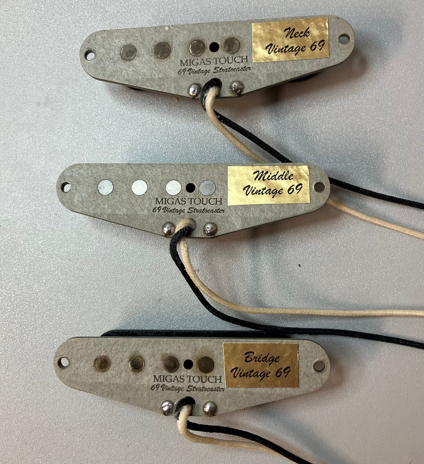 Vintage Classics Collection Stratocaster '69 Vintage Alnico V Pickup Set Wax Potted