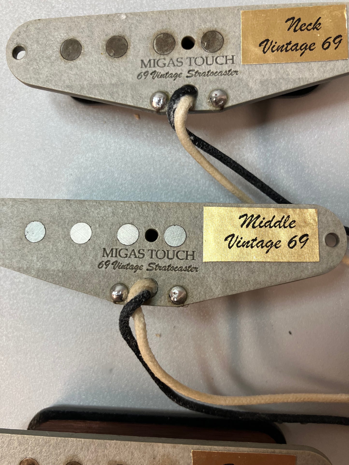 Vintage Classics Collection Stratocaster '69 Vintage Alnico V Pickup Set Wax Potted