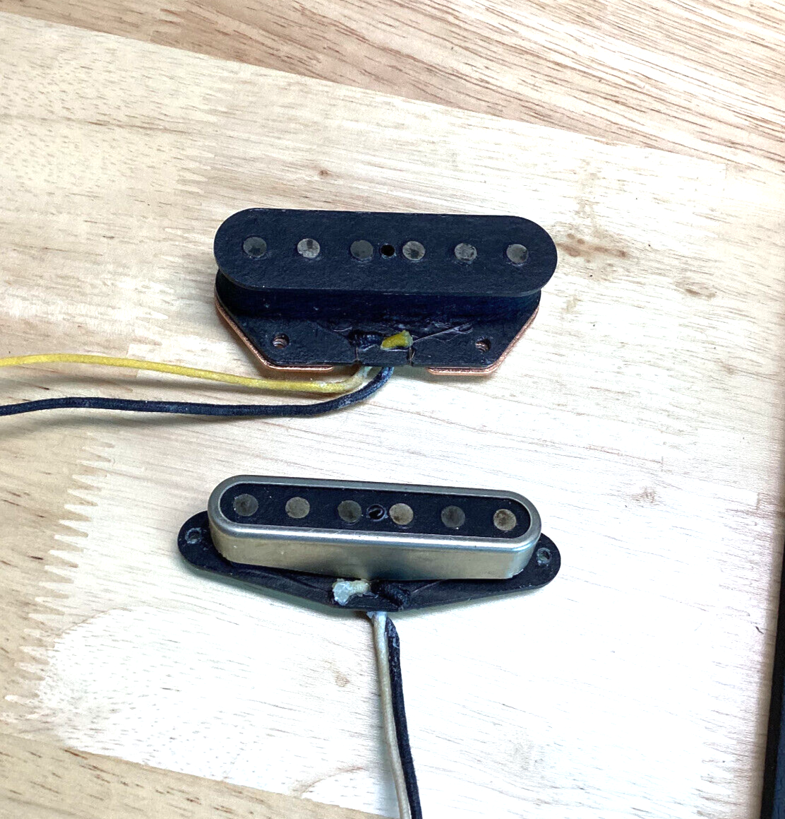 Telecaster Hand Wound 50's Vintage P-51 Alnico II Pickup Set by Migas Touch